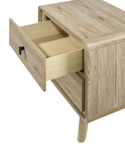 Dawson Light Wood Panel Bedroom Set from Crown Mark - Luna Furniture