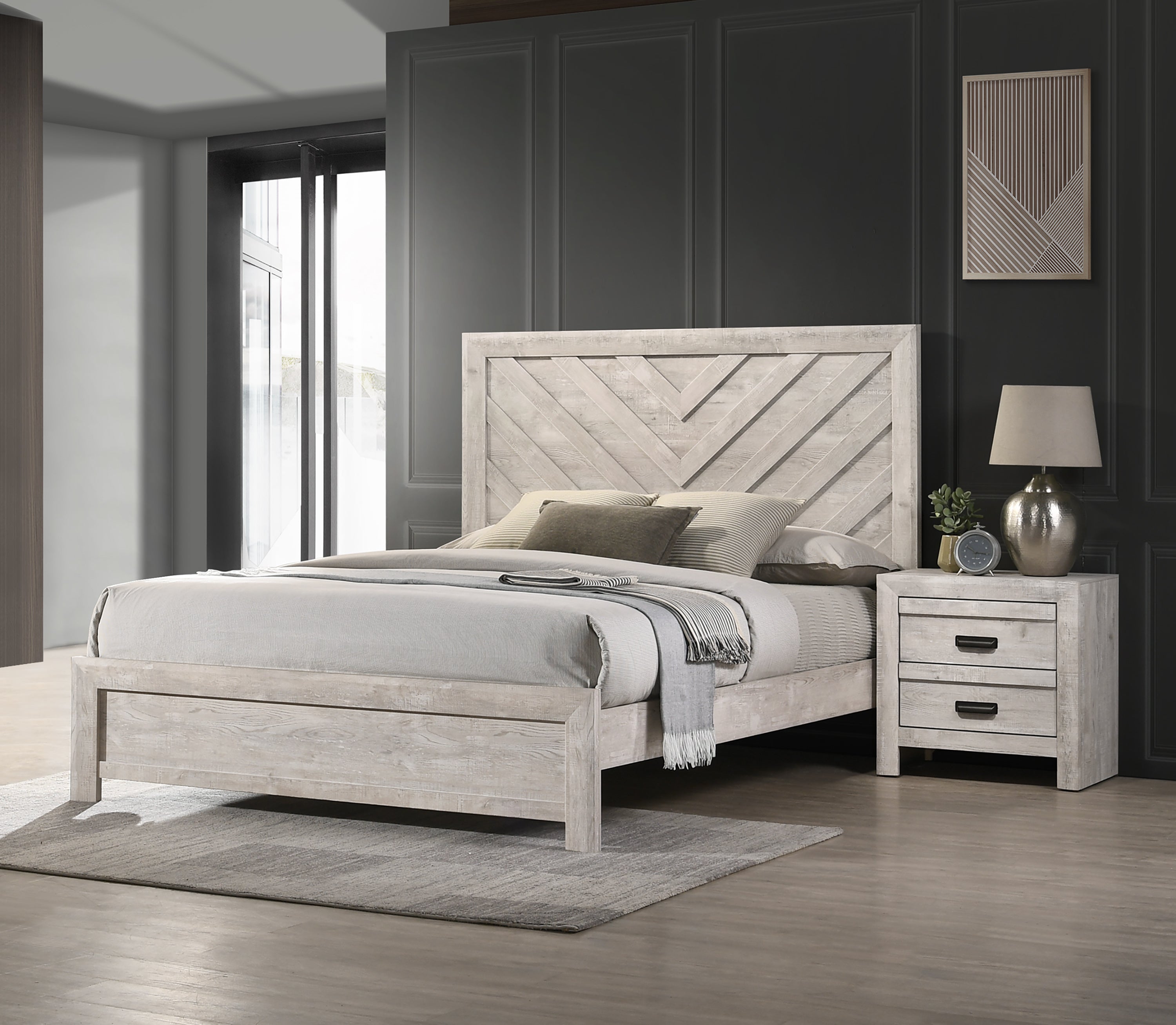 Valor Beige Youth Bedroom Set from Crown Mark - Luna Furniture