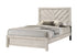 Valor Beige Queen Panel Bed from Crown Mark - Luna Furniture