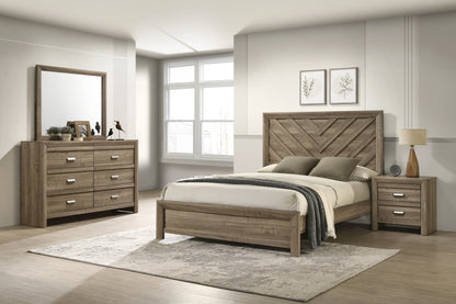 Valor Light Brown Youth Bedroom Set from Crown Mark - Luna Furniture