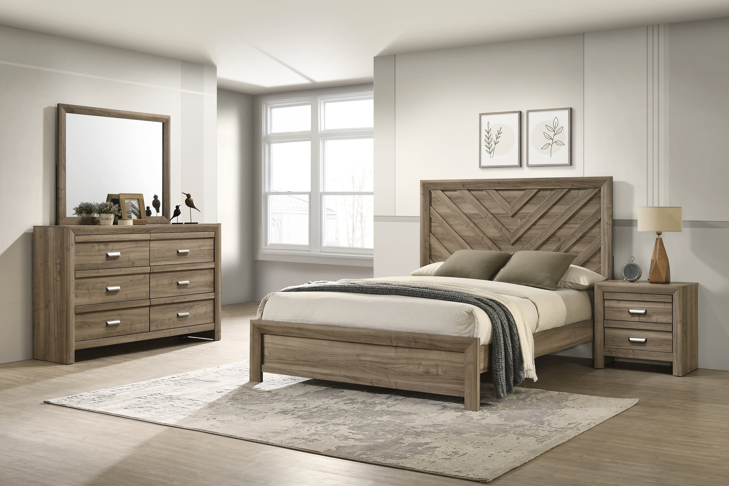 Valor Light Brown Youth Bedroom Set from Crown Mark - Luna Furniture