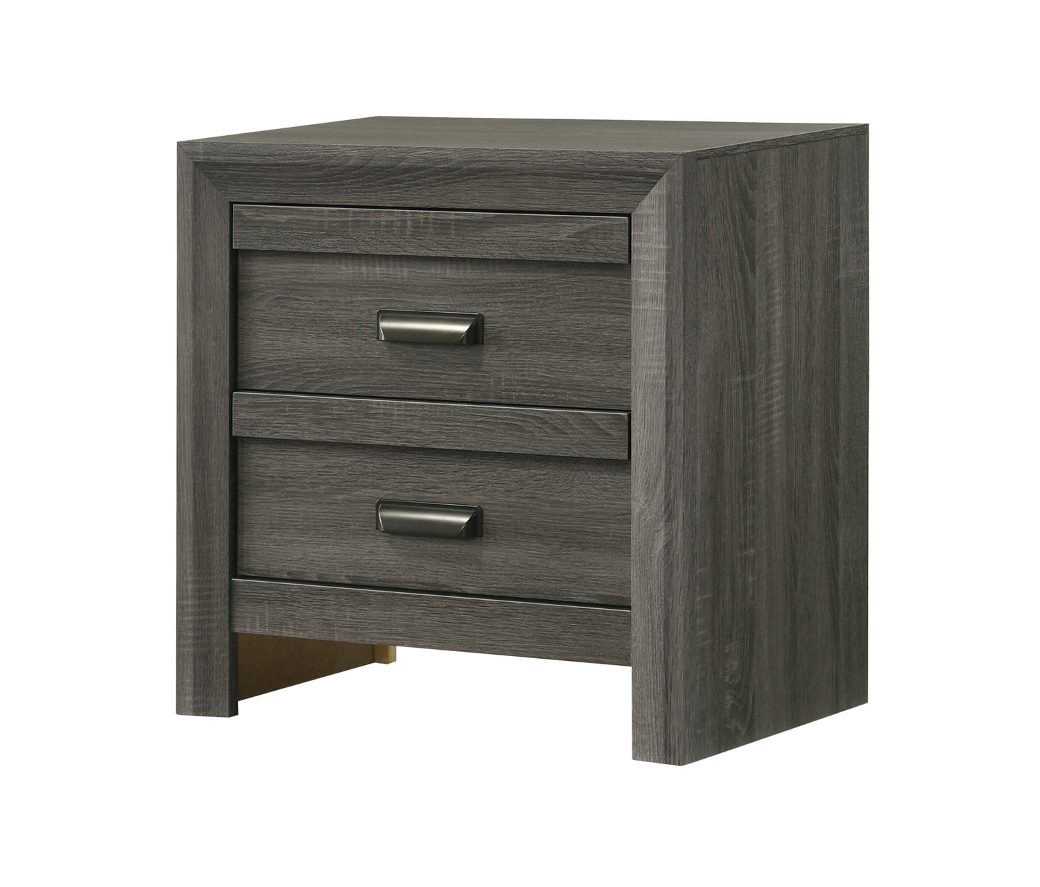 Valor Gray Nightstand from Crown Mark - Luna Furniture