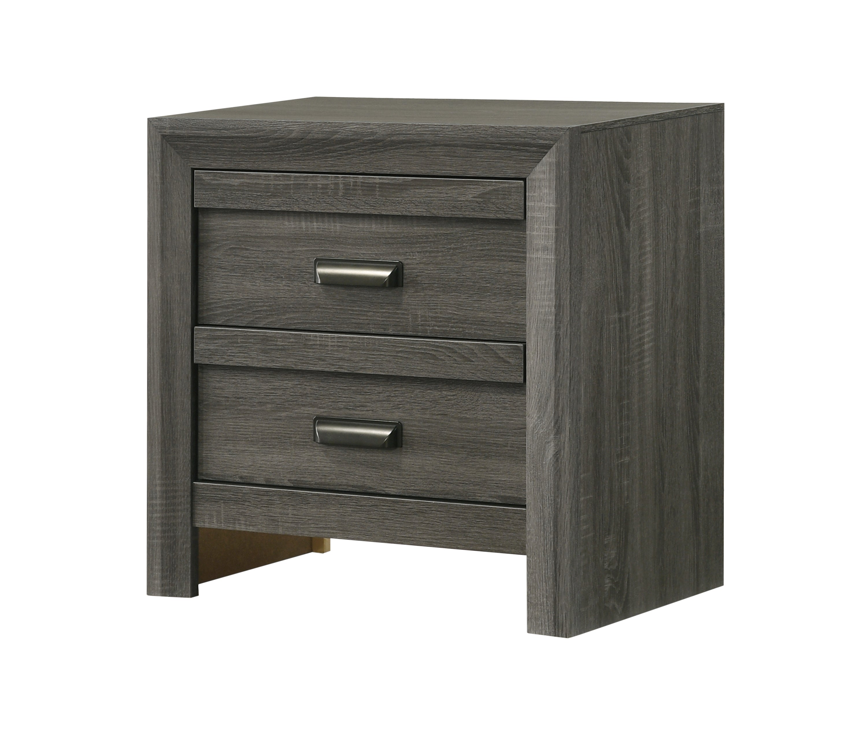 Valor Gray Nightstand from Crown Mark - Luna Furniture