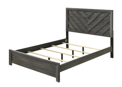 Valor Gray Twin Panel Bed from Crown Mark - Luna Furniture