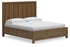 Cabalynn Light Brown King Panel Bed with Storage -  Ashley - Luna Furniture