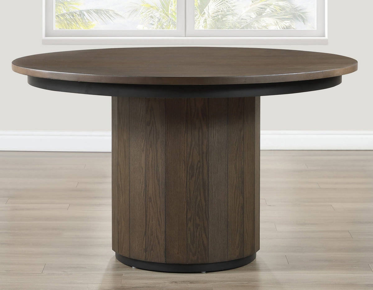 Burlington Ebony 52-inch Round Dining Table
