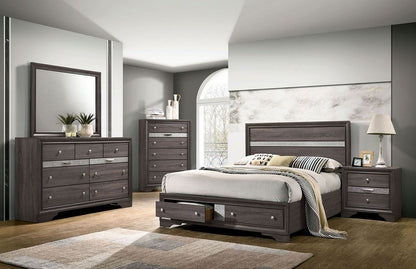 Chrissy Gray Contemporary Bedroom Set