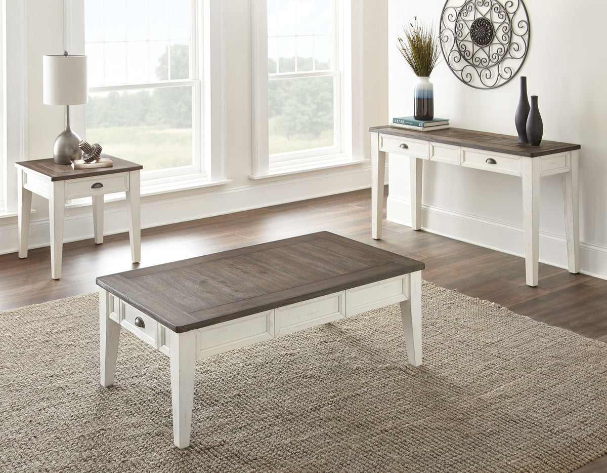 Cayla 3-Piece Set(Cocktail &amp; 2 End Tables)