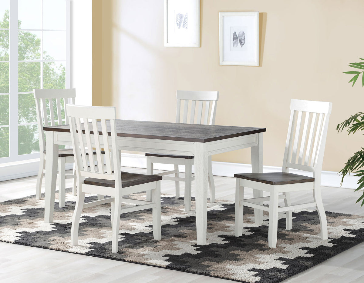 Caylie 5 Piece Dining Set (Table &amp; 4 Side Chairs)