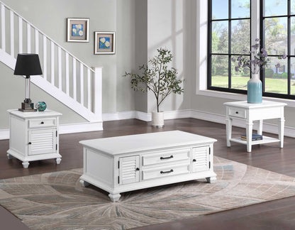 Charlestown 3-Piece Lift-Top Occasional Set (Lift-Top Cocktail &amp; Two End Tables)