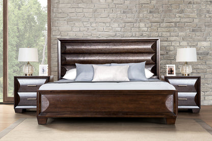 Chemnitz Espresso Transitional Bedroom Set