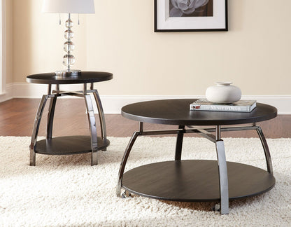 Coham 3-Piece Set(Cocktail &amp; 2 End Tables)