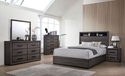 Conwy Gray Contemporary Bedroom Set