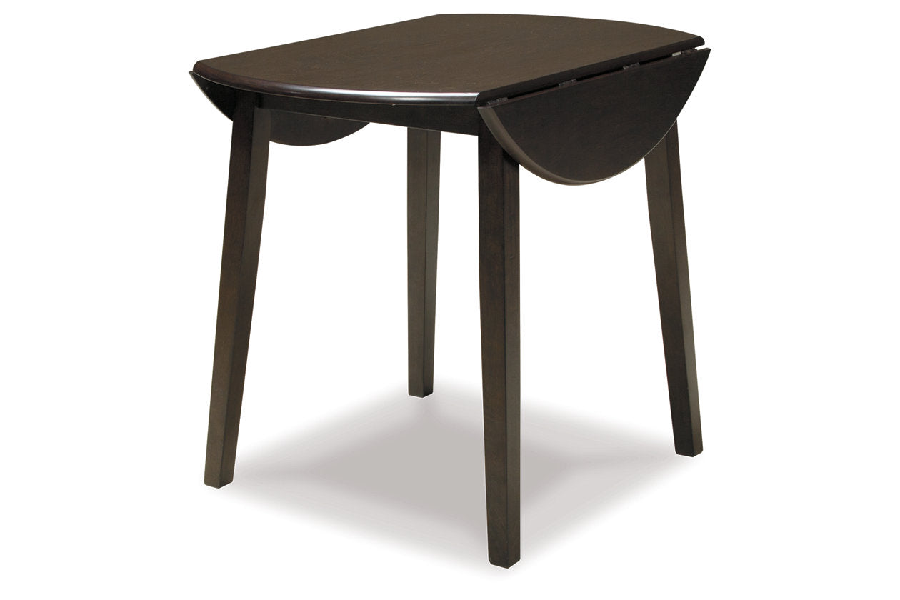 Hammis Dark Brown Dining Table and 4 Chairs from Ashley - Luna Furniture