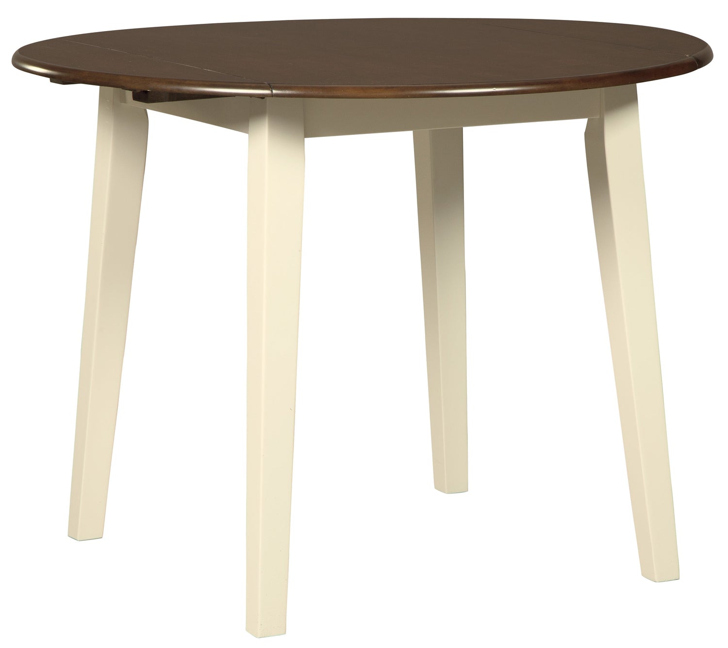Woodanville Cream/Brown 3-Piece Drop Leaf Dining Set from Ashley - Luna Furniture