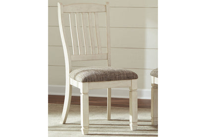 Bolanburg Two-tone Dining Table, 6 Chairs, and Bench from Ashley - Luna Furniture