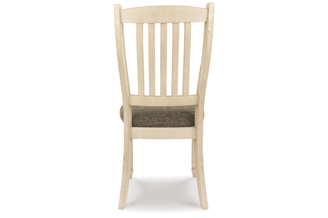 Bolanburg Two-tone Dining Table, 6 Chairs, and Bench from Ashley - Luna Furniture