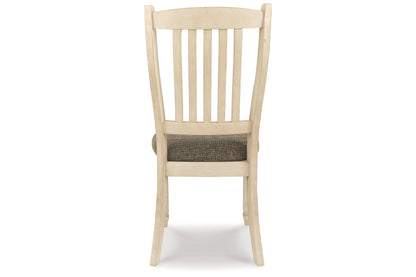 Bolanburg Two-tone Dining Table, 6 Chairs, and Bench from Ashley - Luna Furniture