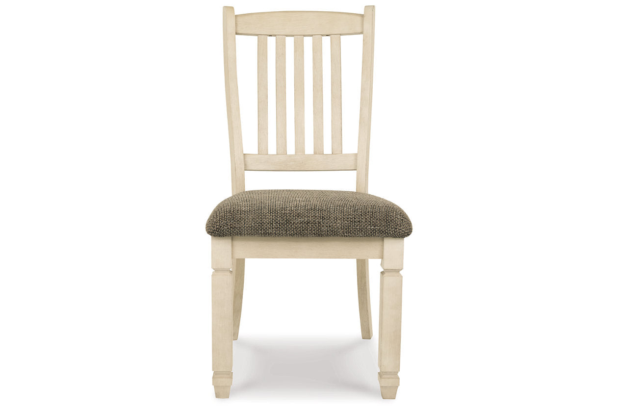 Bolanburg Antique White Dining Table and 8 Chairs from Ashley - Luna Furniture