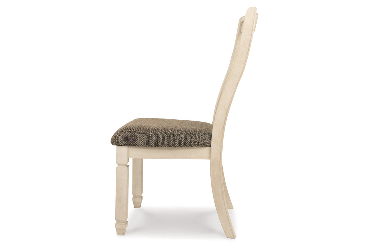 Bolanburg Antique White Dining Table with 4 Chairs and Bench from Ashley - Luna Furniture