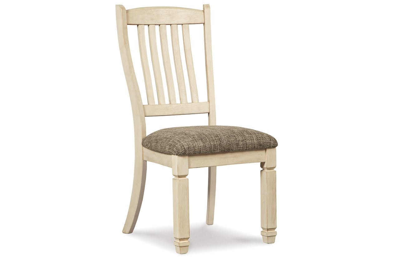Bolanburg Two-tone Dining Table, 6 Chairs, and Bench from Ashley - Luna Furniture