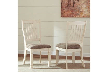 Bolanburg Antique White Dining Table with 6 Chairs from Ashley - Luna Furniture