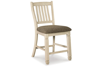 Bolanburg Two-tone Counter Height Dining Table and 4 Barstools and Bench -  Ashley - Luna Furniture