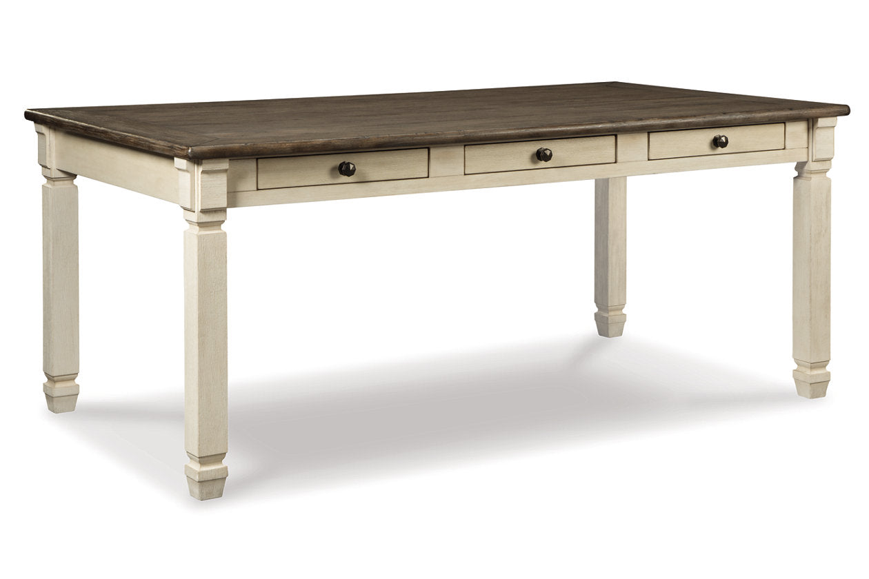 Bolanburg Two-tone Dining Table with 6 Chairs from Ashley - Luna Furniture