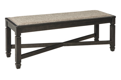 Tyler Creek Black/Gray Dining Table, 4 Chairs and Bench from Ashley - Luna Furniture