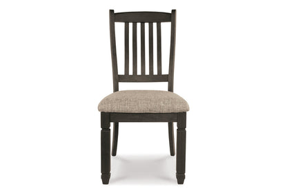 Tyler Creek Black/Gray Dining Table, 4 Chairs and Bench from Ashley - Luna Furniture