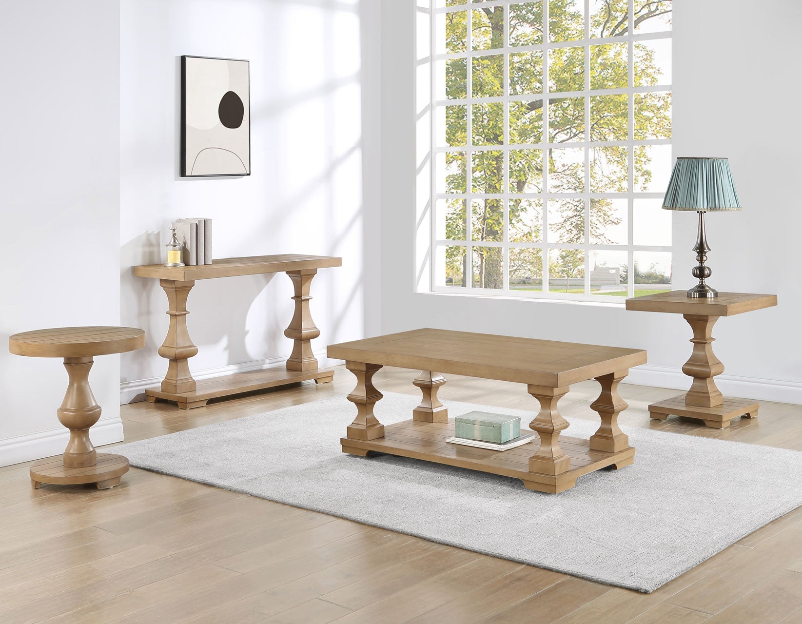 Dory 3-Piece Table Set(Cocktail Table &amp; 2 End Tables)