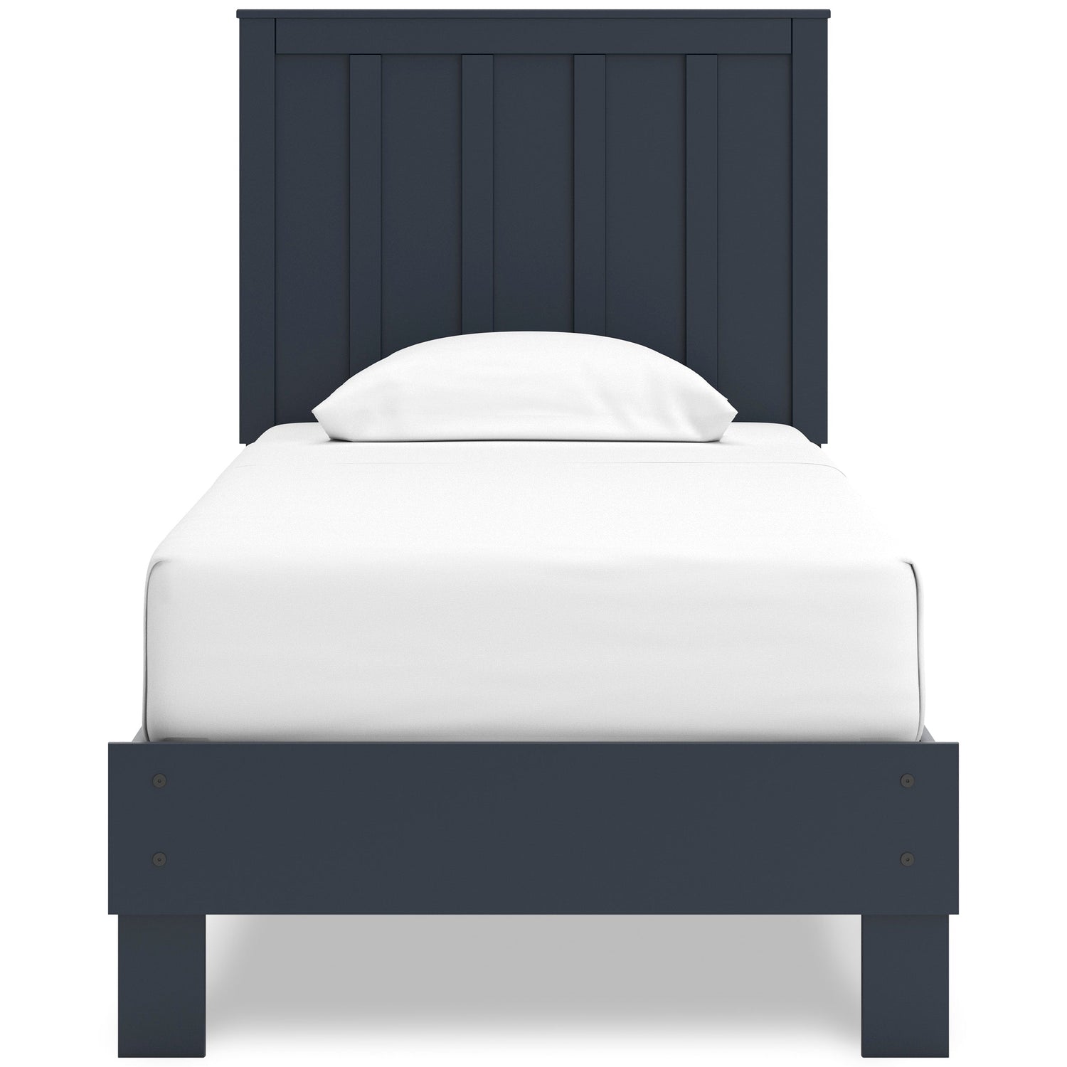 Simmenfort Navy Blue Twin Platform Bed from Ashley - Luna Furniture