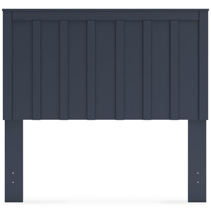 Simmenfort Navy Blue Full Platform Bed from Ashley - Luna Furniture