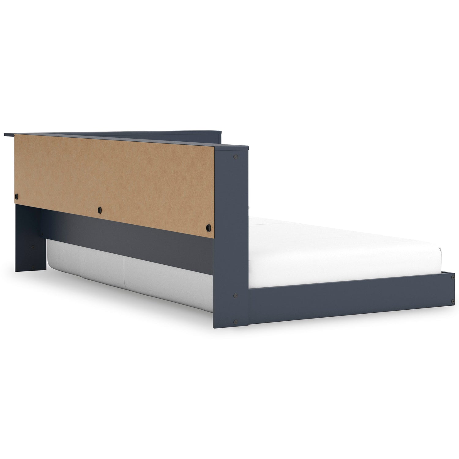 Simmenfort Navy Blue Twin Bookcase Storage Bed from Ashley - Luna Furniture