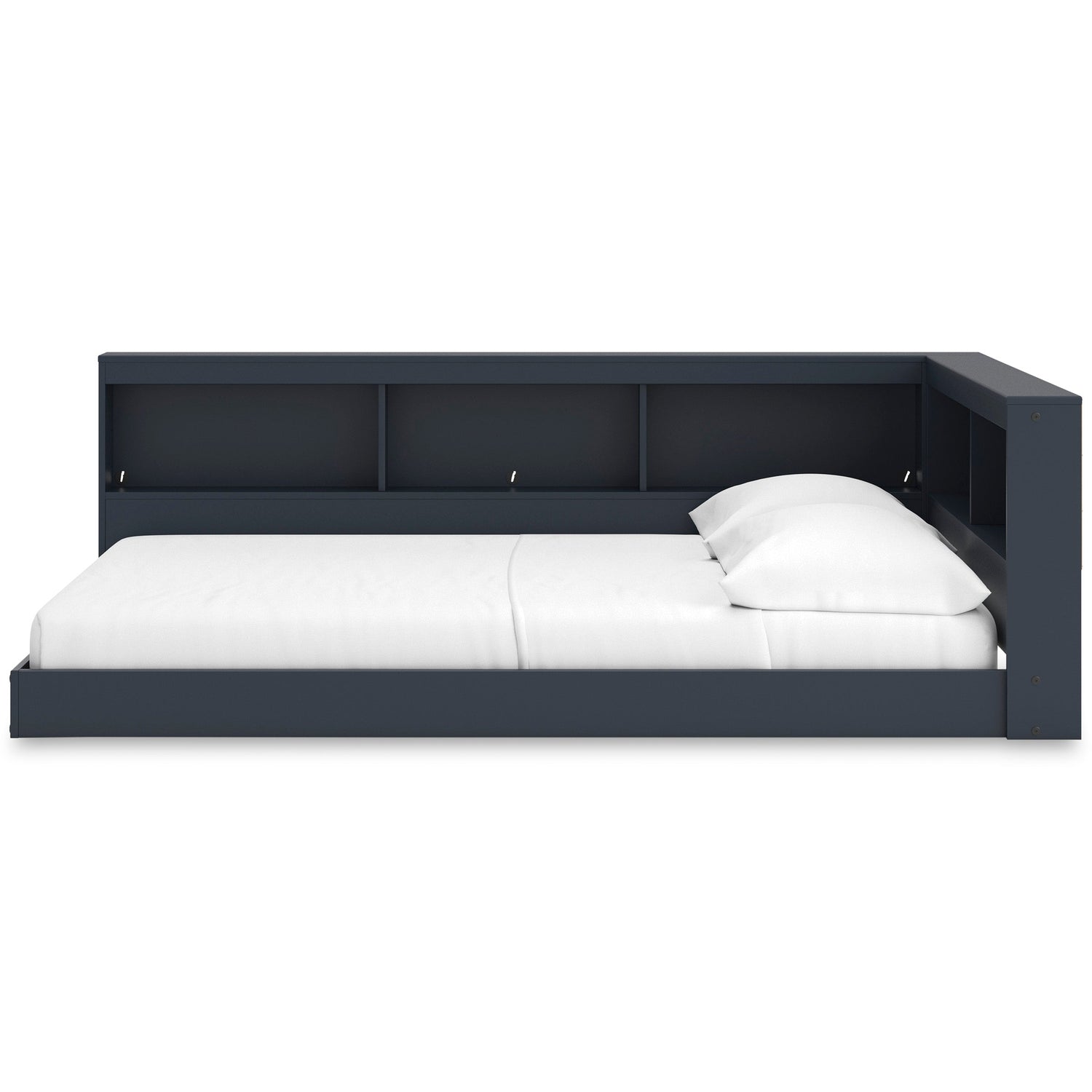 Simmenfort Navy Blue Full Bookcase Storage Bed from Ashley - Luna Furniture