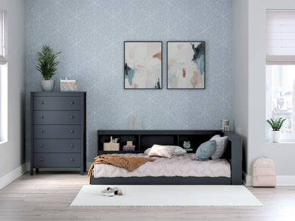 Simmenfort Navy Blue Youth Bookcase Storage Bedroom Set from Ashley - Luna Furniture