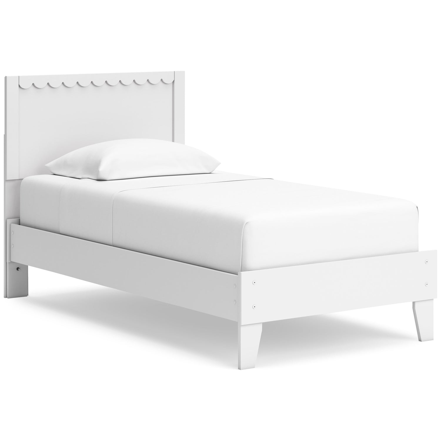 Hallityn White Youth Panel Platform Bedroom Set from Ashley - Luna Furniture
