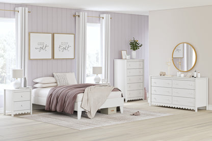 Hallityn White Youth Platform Bedroom Set from Ashley - Luna Furniture