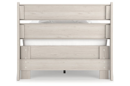 Socalle Natural Twin Panel Platform Bed -  Ashley - Luna Furniture