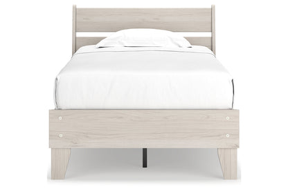 Socalle Natural Twin Panel Platform Bed -  Ashley - Luna Furniture