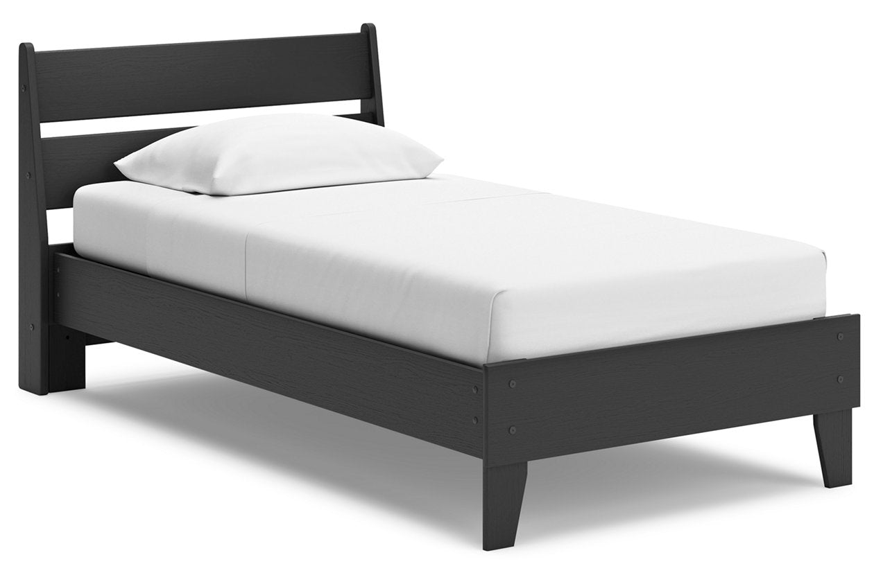 Socalle Black Youth Panel Platform Bedroom Set from Ashley - Luna Furniture