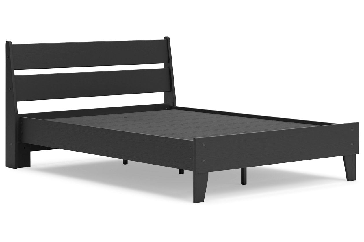 Socalle Black Youth Panel Platform Bedroom Set from Ashley - Luna Furniture
