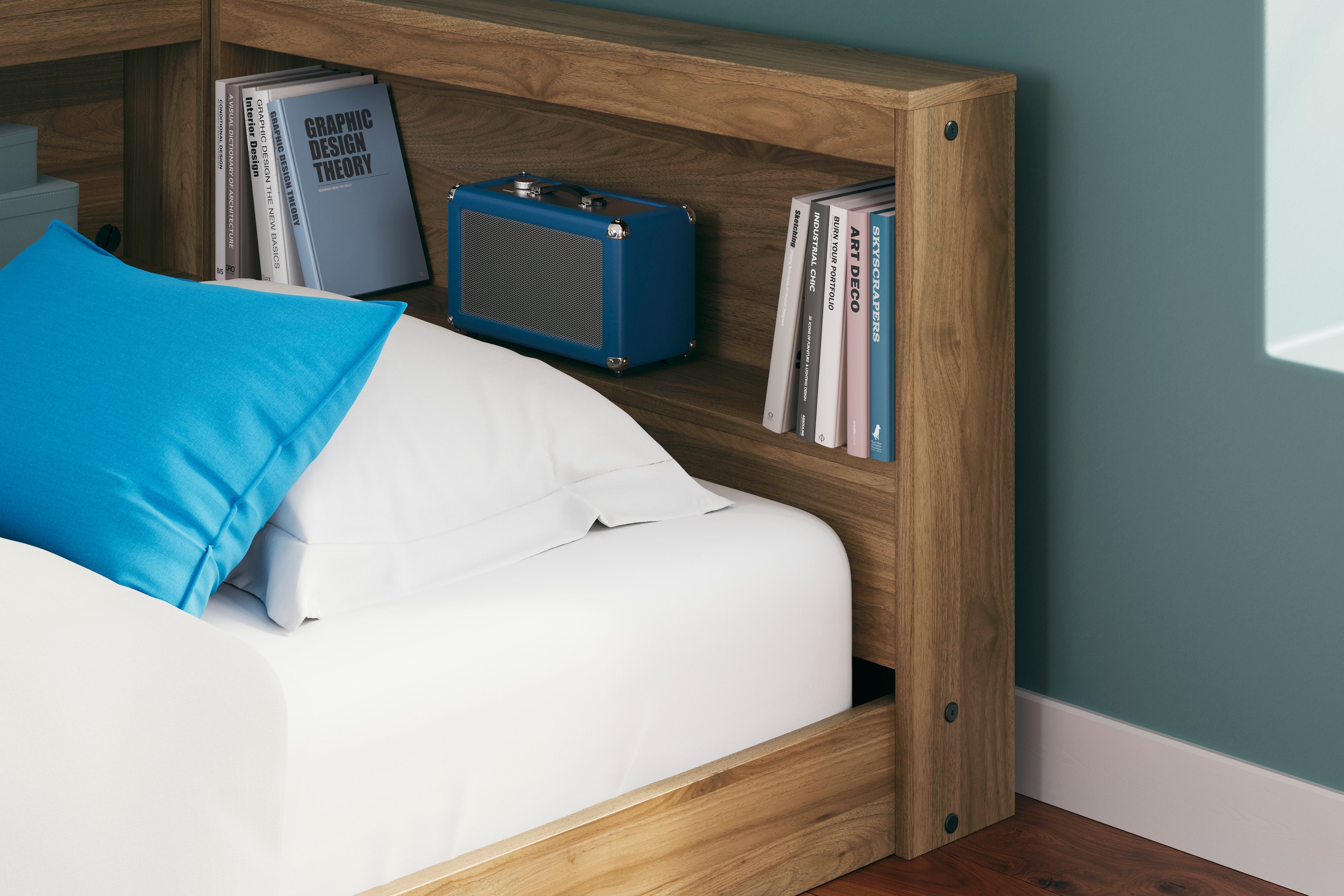 Deanlow Honey Youth Bookcase Storage Bedroom Set from Ashley - Luna Furniture