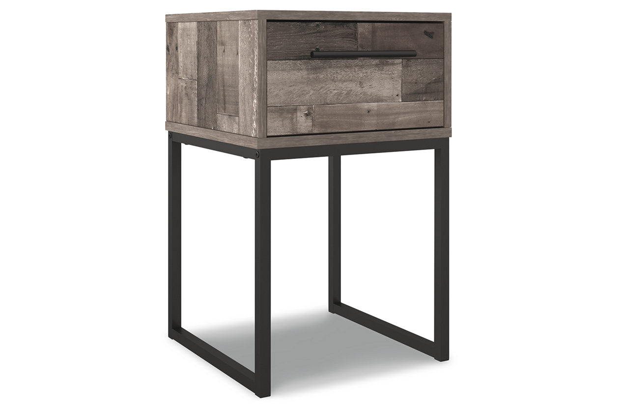 Neilsville Multi Gray Platform Bedroom Set from Ashley - Luna Furniture