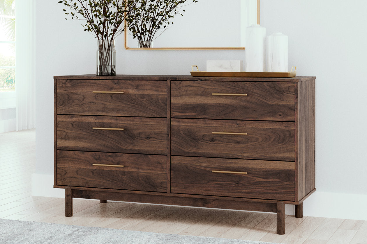 Calverson Mocha Platform Bedroom Set from Ashley - Luna Furniture