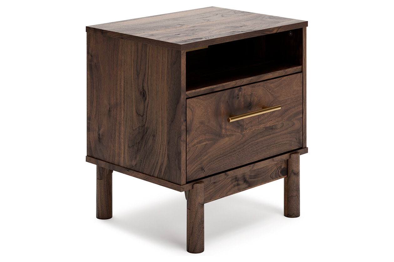 Calverson Mocha Platform Bedroom Set from Ashley - Luna Furniture