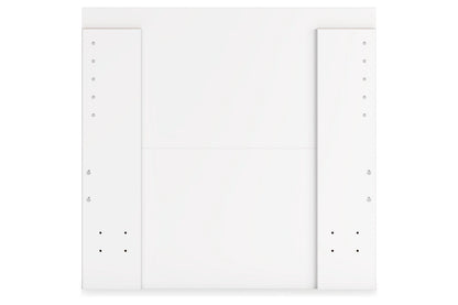 Onita White Twin Panel Platform Bed -  Ashley - Luna Furniture