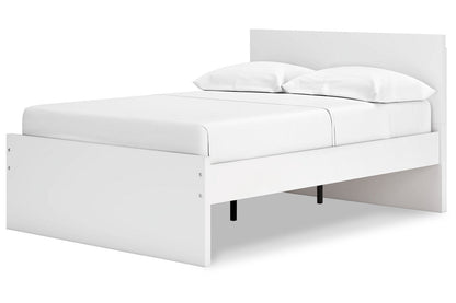Onita White Full Panel Platform Bed -  Ashley - Luna Furniture