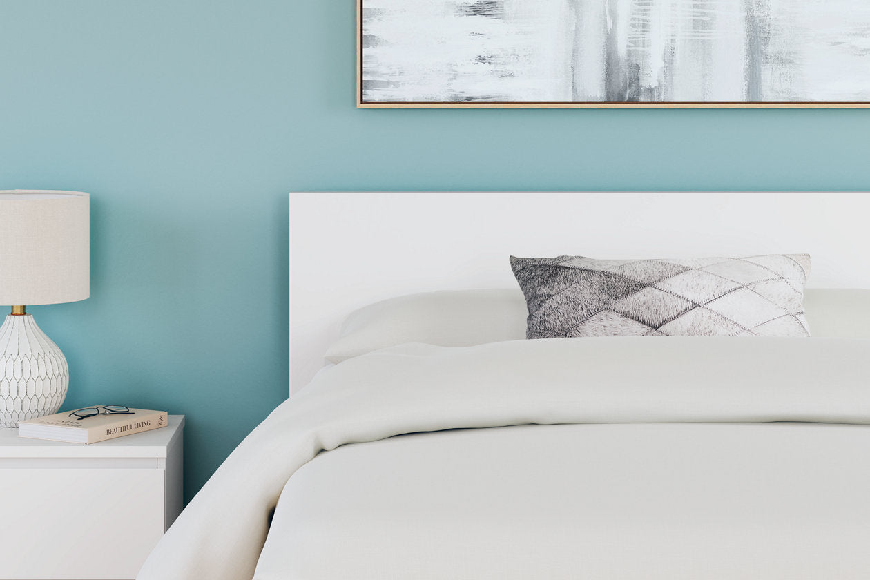 Onita White Full Panel Platform Bed -  Ashley - Luna Furniture