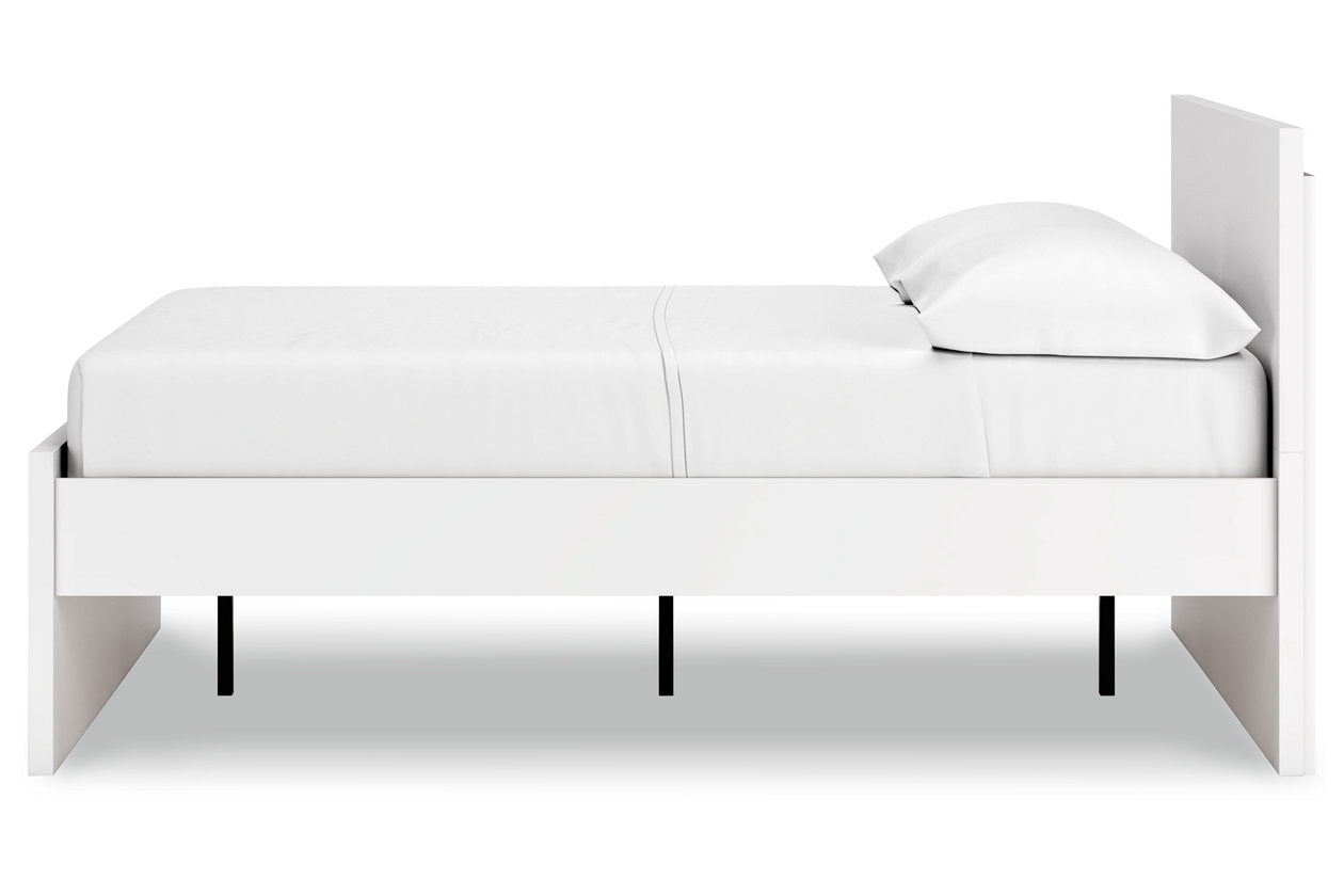 Onita White Full Panel Platform Bed -  Ashley - Luna Furniture